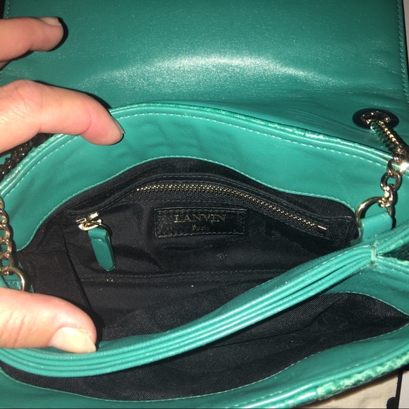 Lanvin Python Mini Sugar Bag RARE* SOLD OUT** - Picture 8 of 8